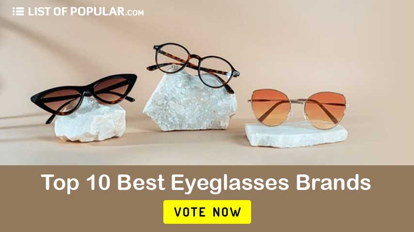 Top 10 Best Eyeglasses Brands | List of Popular