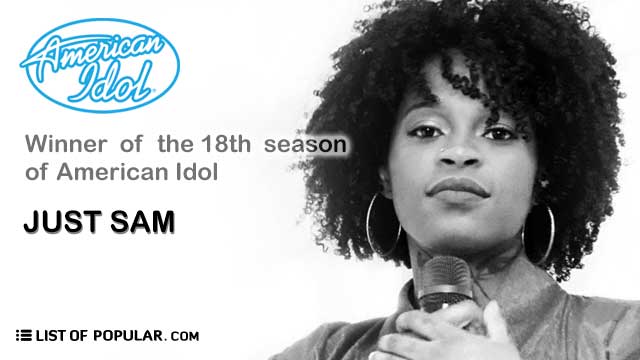 Just Sam - American Idol 2020 Winner (Season 18)